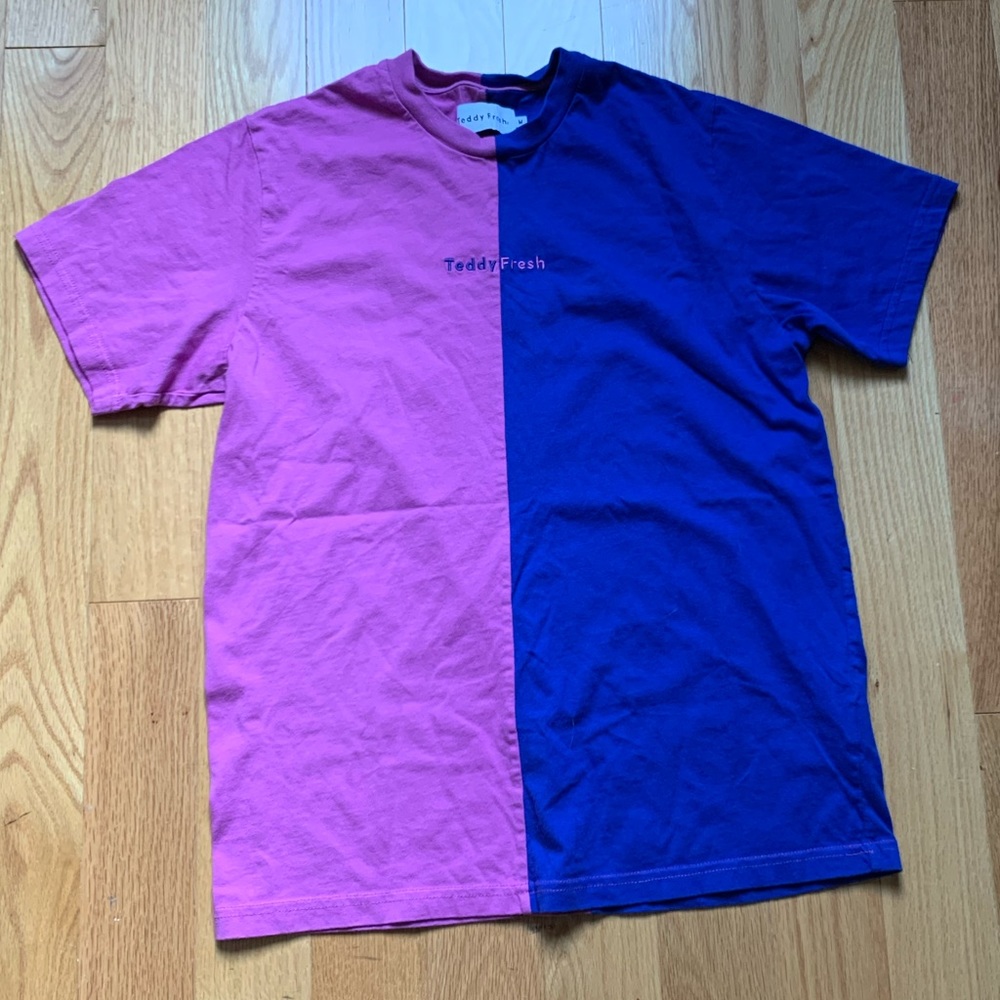 Teddy fresh half and half tee NWOT